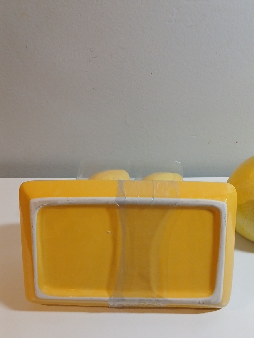 Ceramic Lemon Soap Dispenser and Lemon-Themed Home Accent Set - Picture 7 of 8